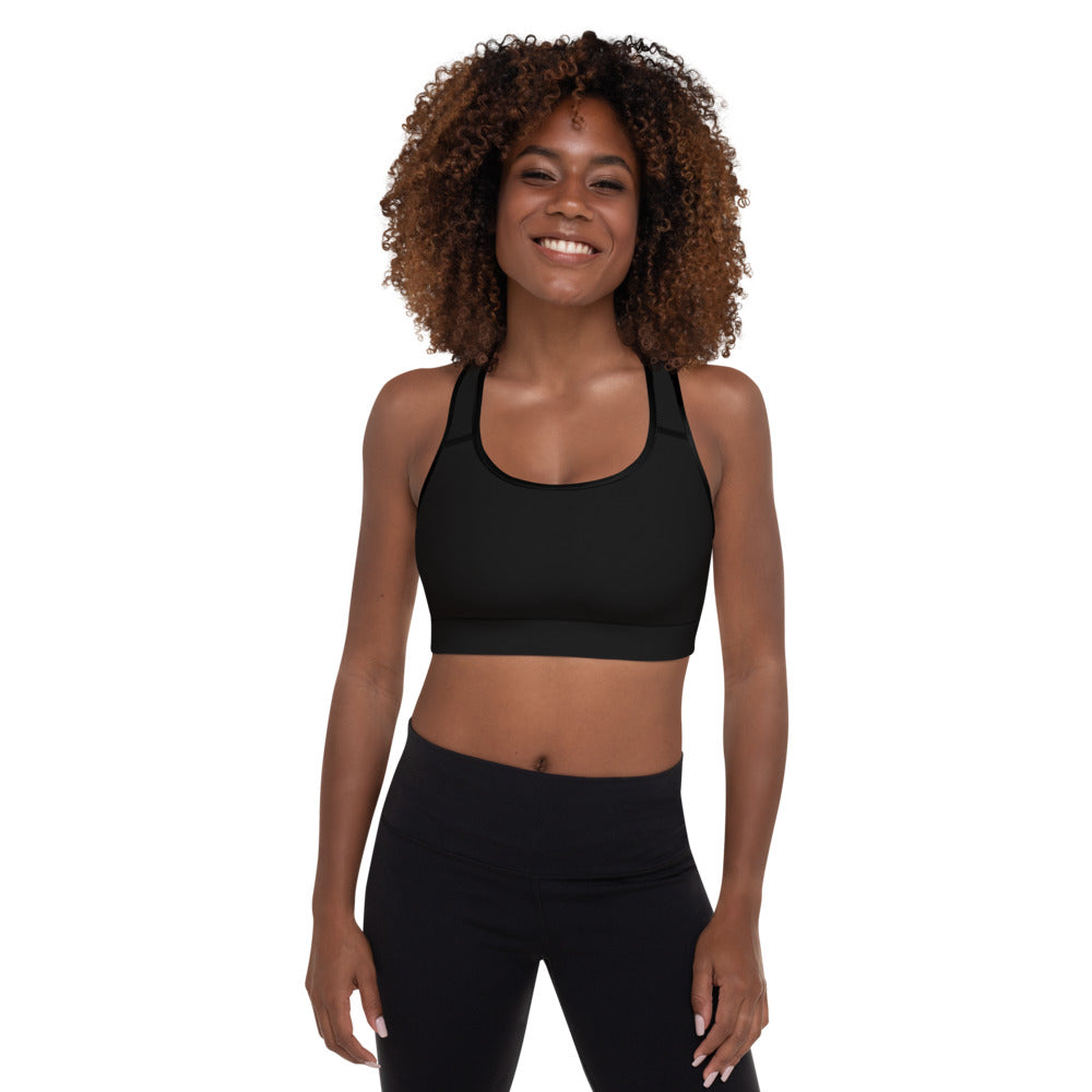 Peace Padded Sports Bra Mila J Co