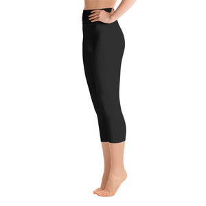 Black Yoga Capri Leggings - Mila J & Co.