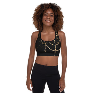 
            
                Load image into Gallery viewer, Anetta Padded Sports Bra - Mila J &amp;amp; Co.
            
        