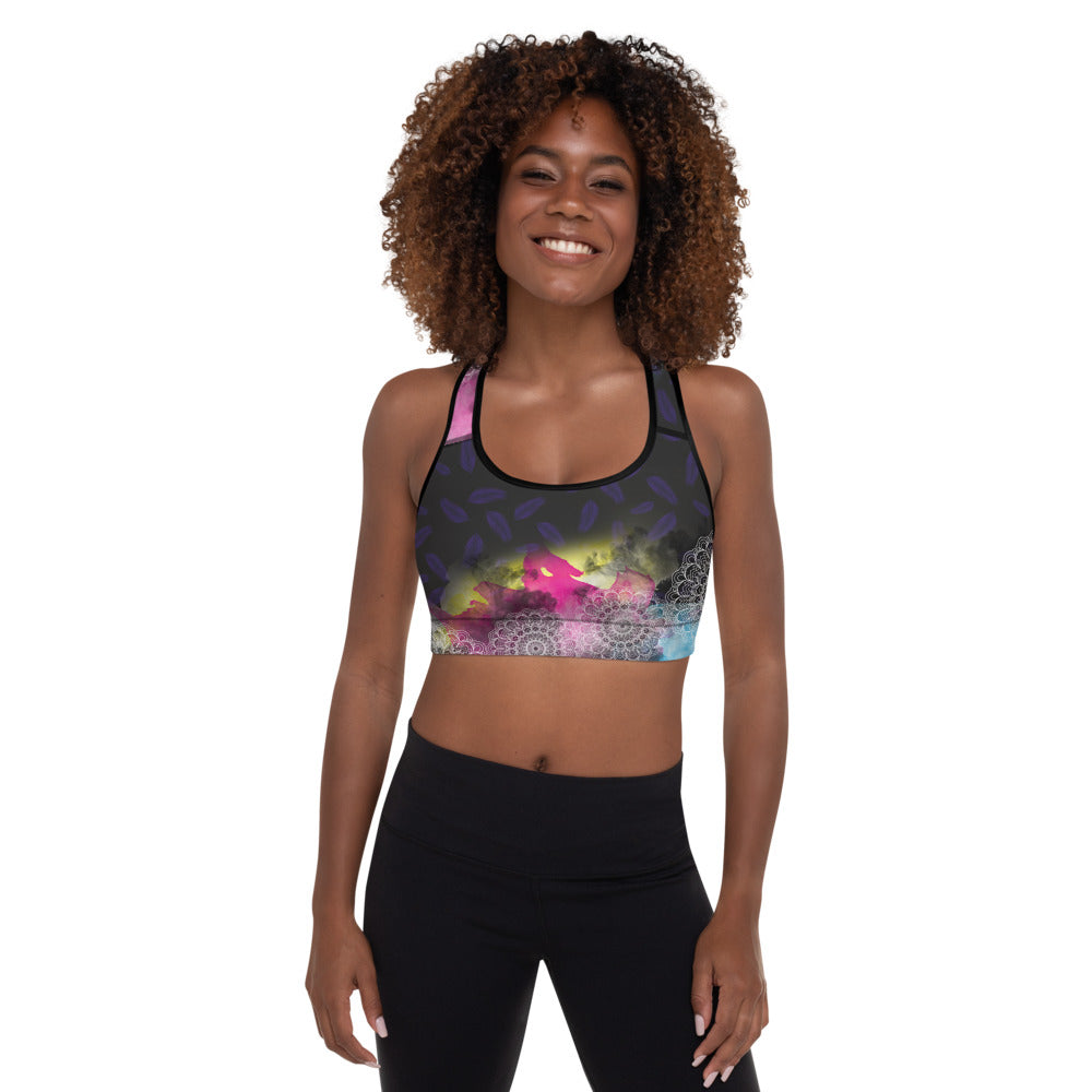 Under armour deals padded sports bra