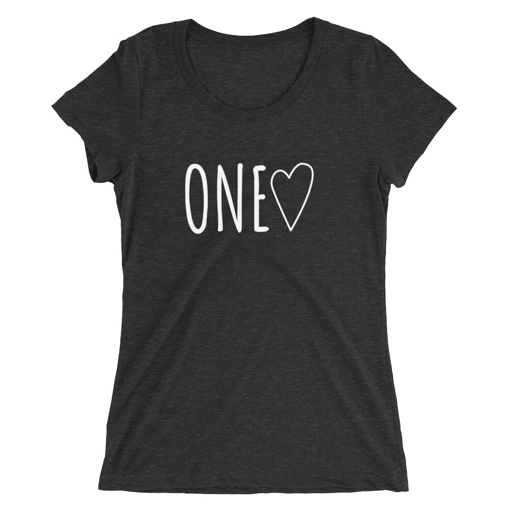 One Love Ladies' short sleeve t-shirt - Mila J & Co.