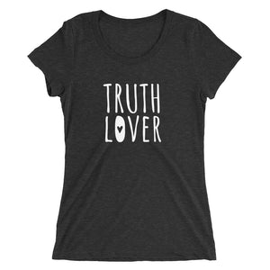 
            
                Load image into Gallery viewer, Truth Lover Ladies&amp;#39; short sleeve t-shirt - Mila J &amp;amp; Co.
            
        